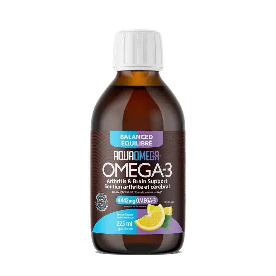 AQUAOMEGA BALANCED OMEGA-3 225ML