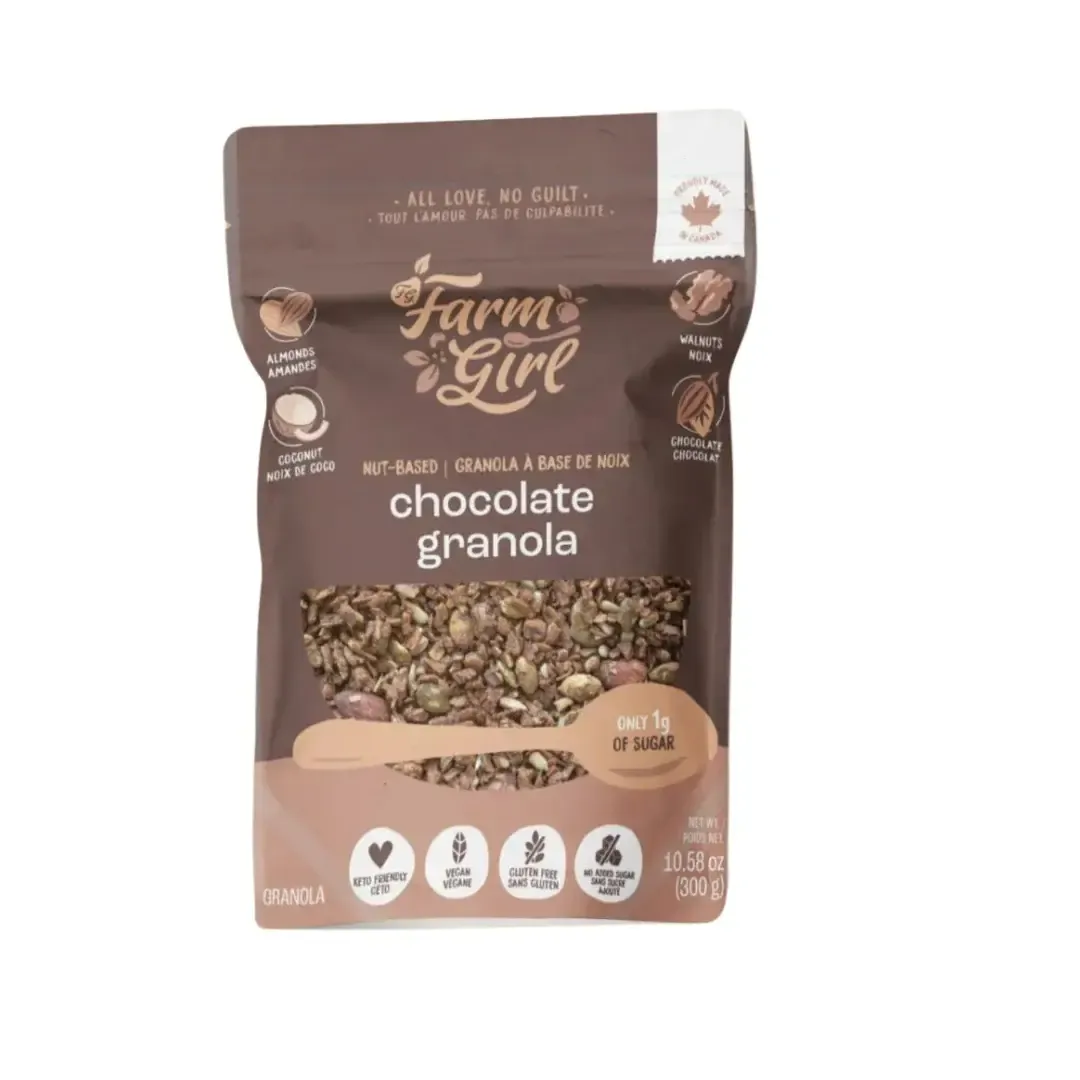 FARM GIRL KETO CHOCOLATE GRANOLA 300G
