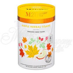METROPOLITAN TEA M21 SERIES MAPLE HERBAL TISANE 24 BAGS