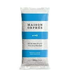 MAISON ORPHEE FINE GREY SEA SALT 500G