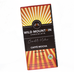 WILD MOUNTAIN CAFFE MOCHA DARK CHOCOLATE 58%