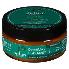 SUKIN SUPER GREENS DETOXIFYING CLAY MASK 100ML