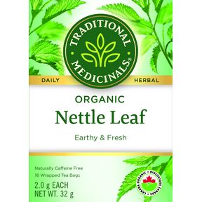 TRADITIONAL MEDICINALS NETTLE LEAF TEA 16 BAGS