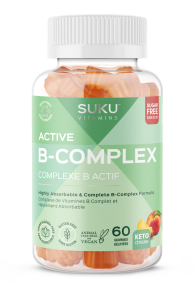 SUKU ACTIVE B COMPLEX 60 GUMMIES SUKU ACTIVE B COMPLEX 60 GUMMIES