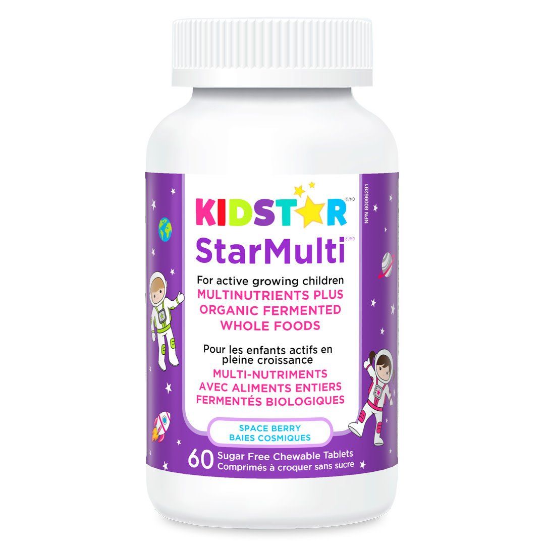 KIDSTAR STAR MULTI (BERRY) 60 CHEWABLE