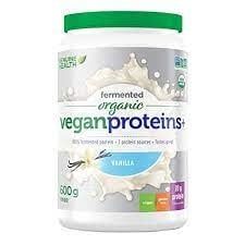 GENUINE HEALTH FERMENTED ORGANIC VEGAN PROTEINS + VANILLA 900G