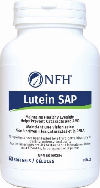 NFH LUTEIN SAP 60 SOFT GELS