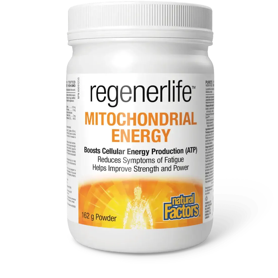 NATURAL FACTORS REGENERLIFE MITOCHONDRIAL  FORMULA 162G