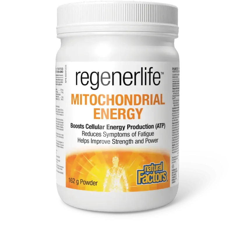 NATURAL FACTORS REGENERLIFE MITOCHONDRIAL  FORMULA 162G