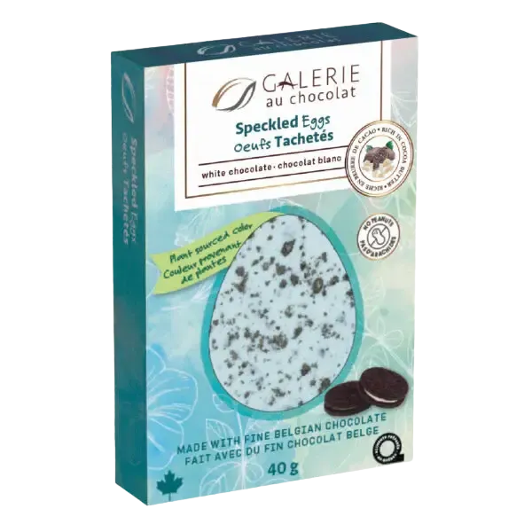 GALERIE SPECKLED EGGS CHOCOLATE BARK 40g