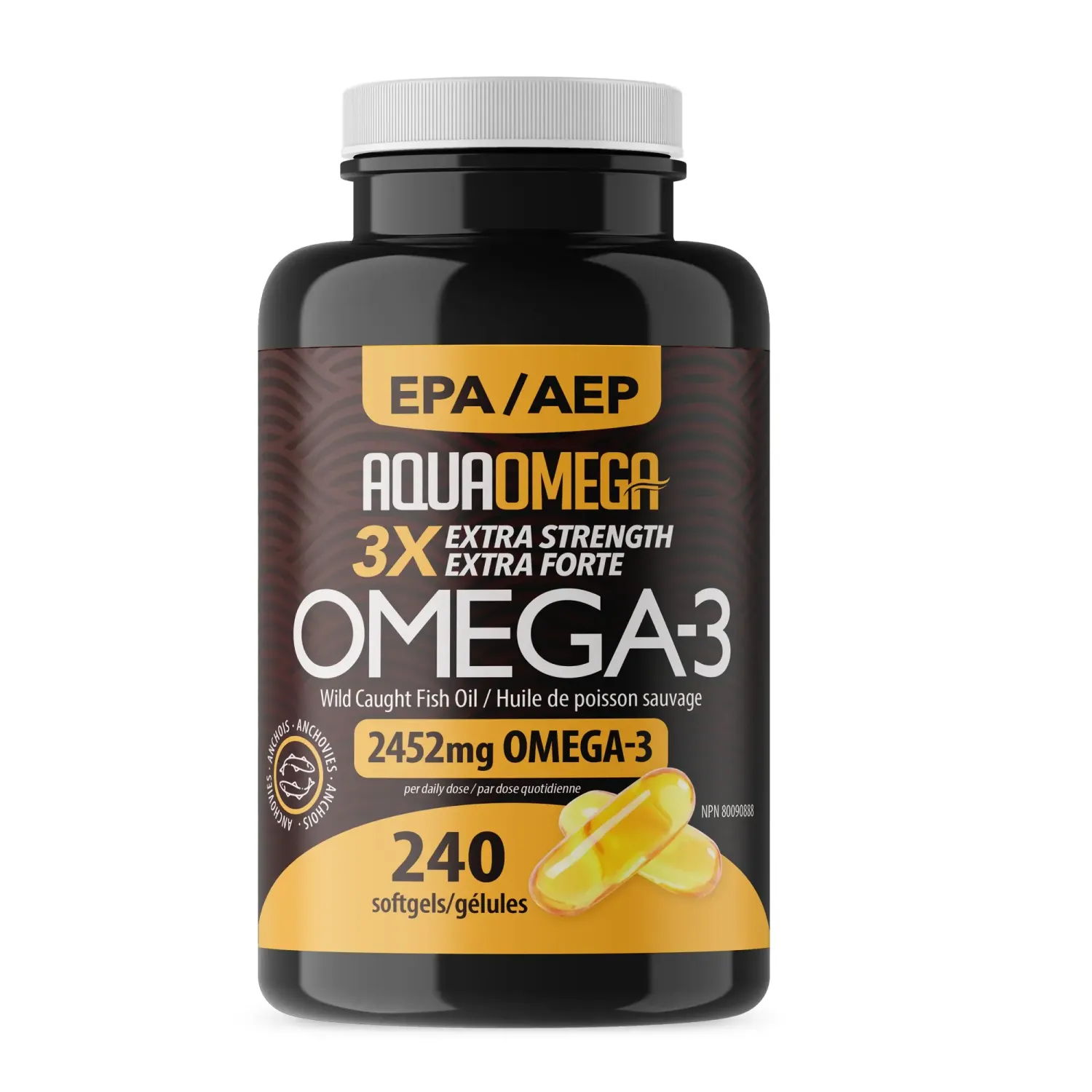 AQUAOMEGA STANDARD EPA 3X 240 SOFTGELS