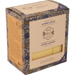 CRATE 61 ORGANICS ALPINE &amp; SPICE SOAP W/BEER  3PK