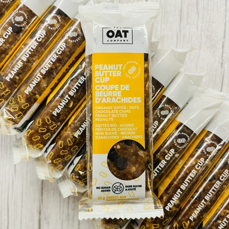 THE OAT COMPANY PEANUT BUTTER CUP BAR 55G