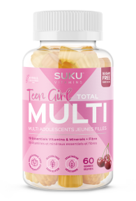 SUKU TEEN GIRL TOTAL MULTI 60 GUMMIES