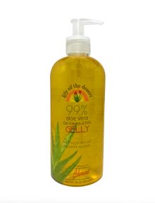 LILY  ALOE VERA GELLY 99% ORGANIC PUMP 454G