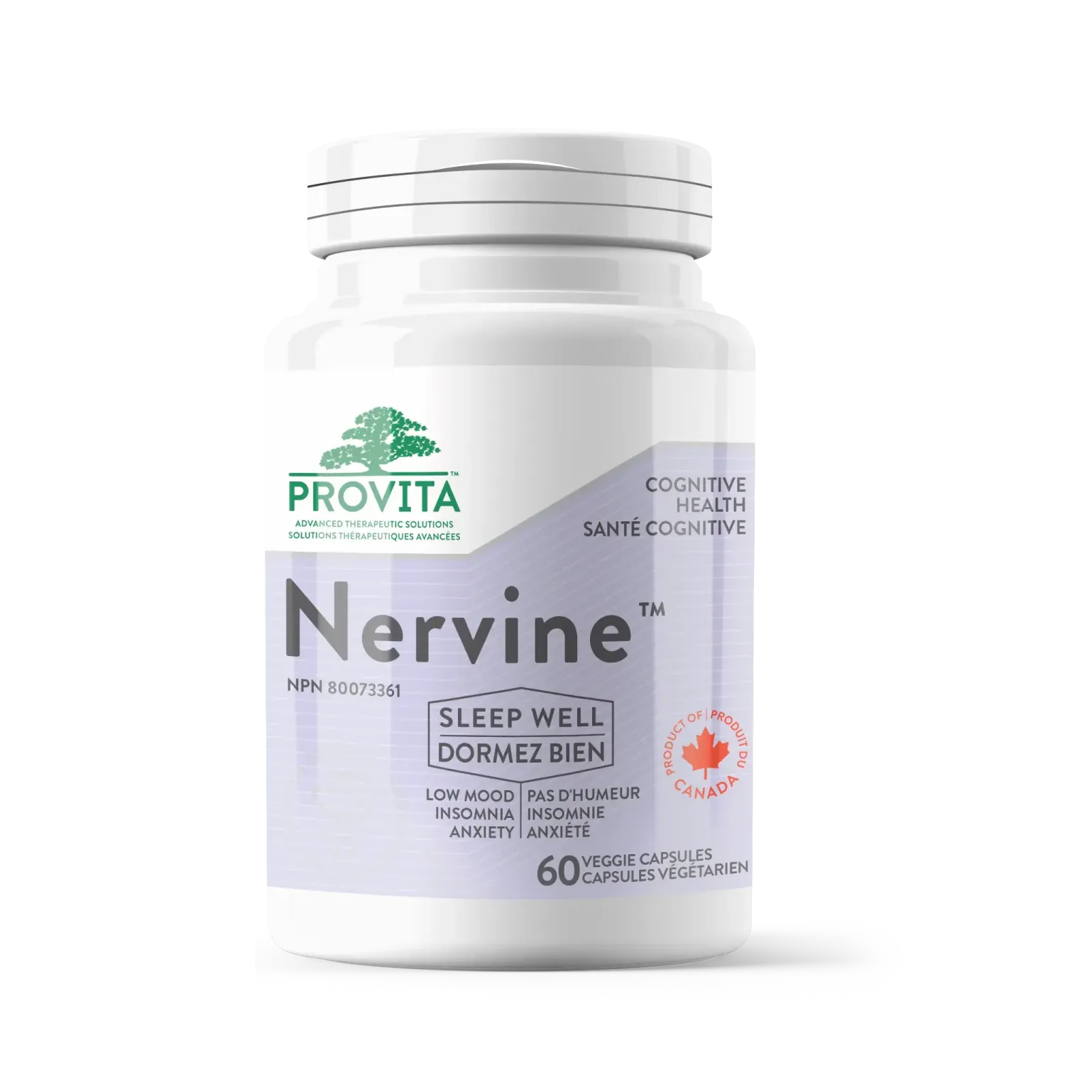 PROVITA NERVINE 60 VEG CAPS