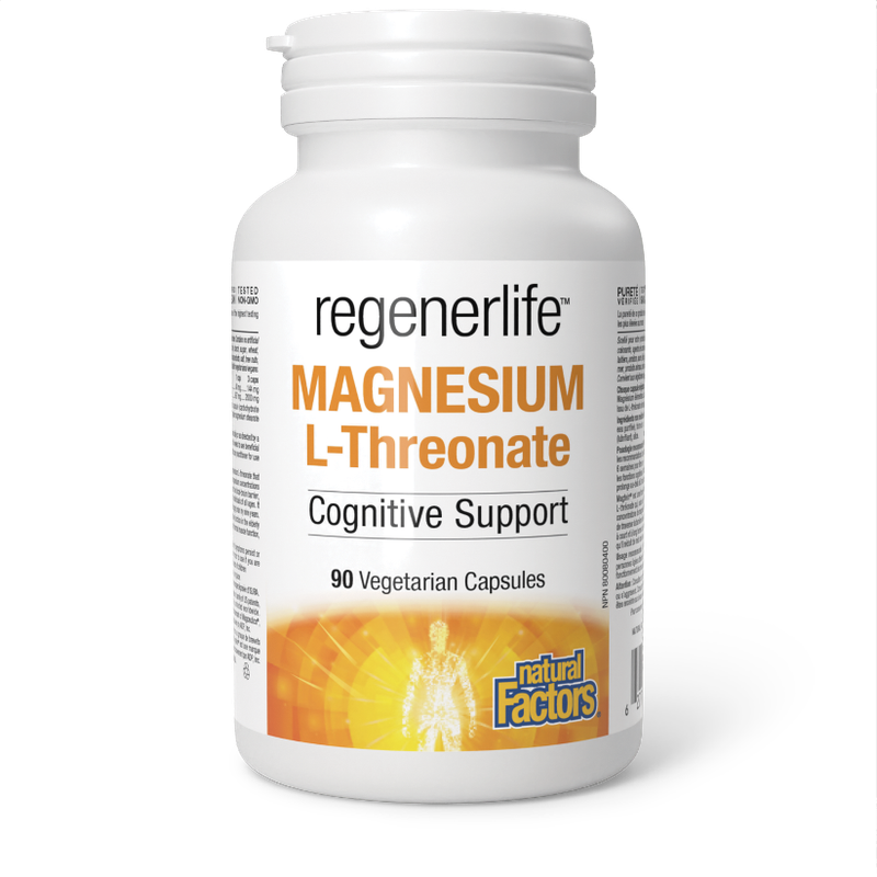 NATURAL FACTORS REGENERLIFE MAG L-THREONATE (COGNITIVE) 667MG 90 VCAPS