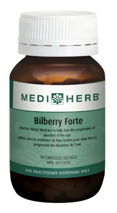 MEDIHERB BILBERRY FORTE 30 CAPS