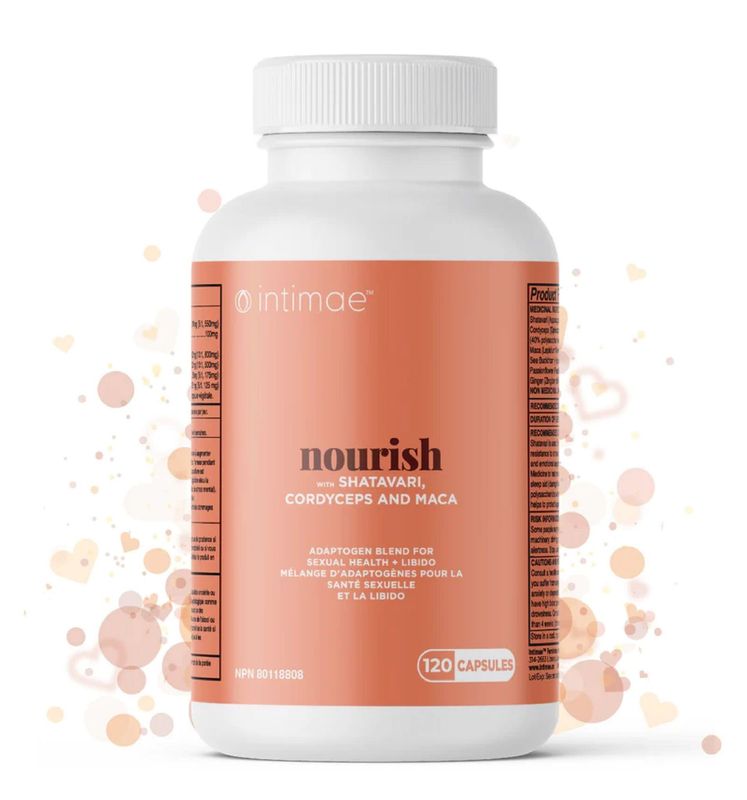 INTIMAE NOURISH LIBIDO &amp; MOOD SUPPORT(SHATAVARI) 120 CAPS