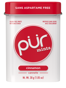PUR MINTS CINNAMON TIN 30G