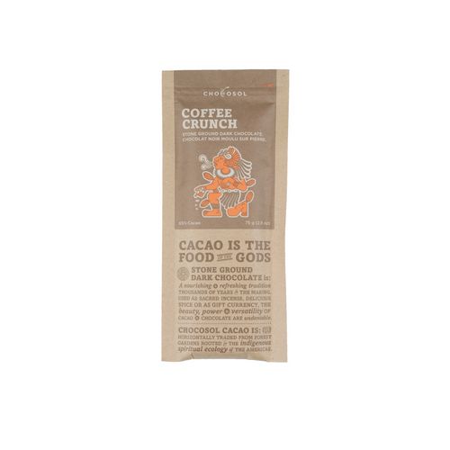 CHOCOSOL COFFEE CRUNCH CHOCOLATE 75G