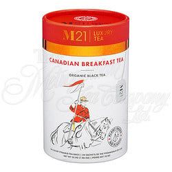 METRO TEA M21 CANADIAN BREAKFAST BLACK TEA 24 BAGS (ORG)