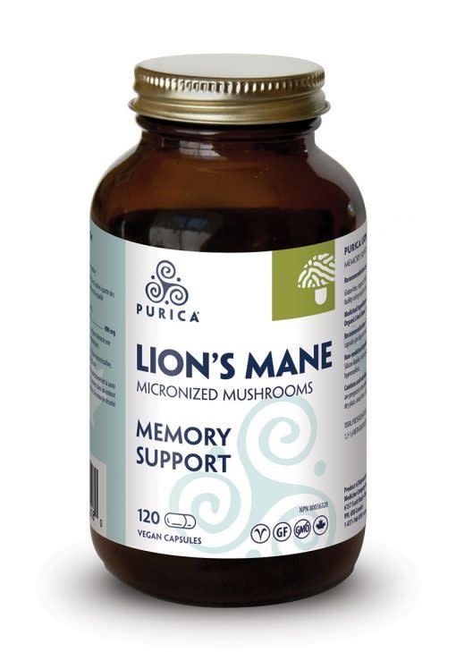 PURICA LION'S MANE 120 VEGAN CAPS