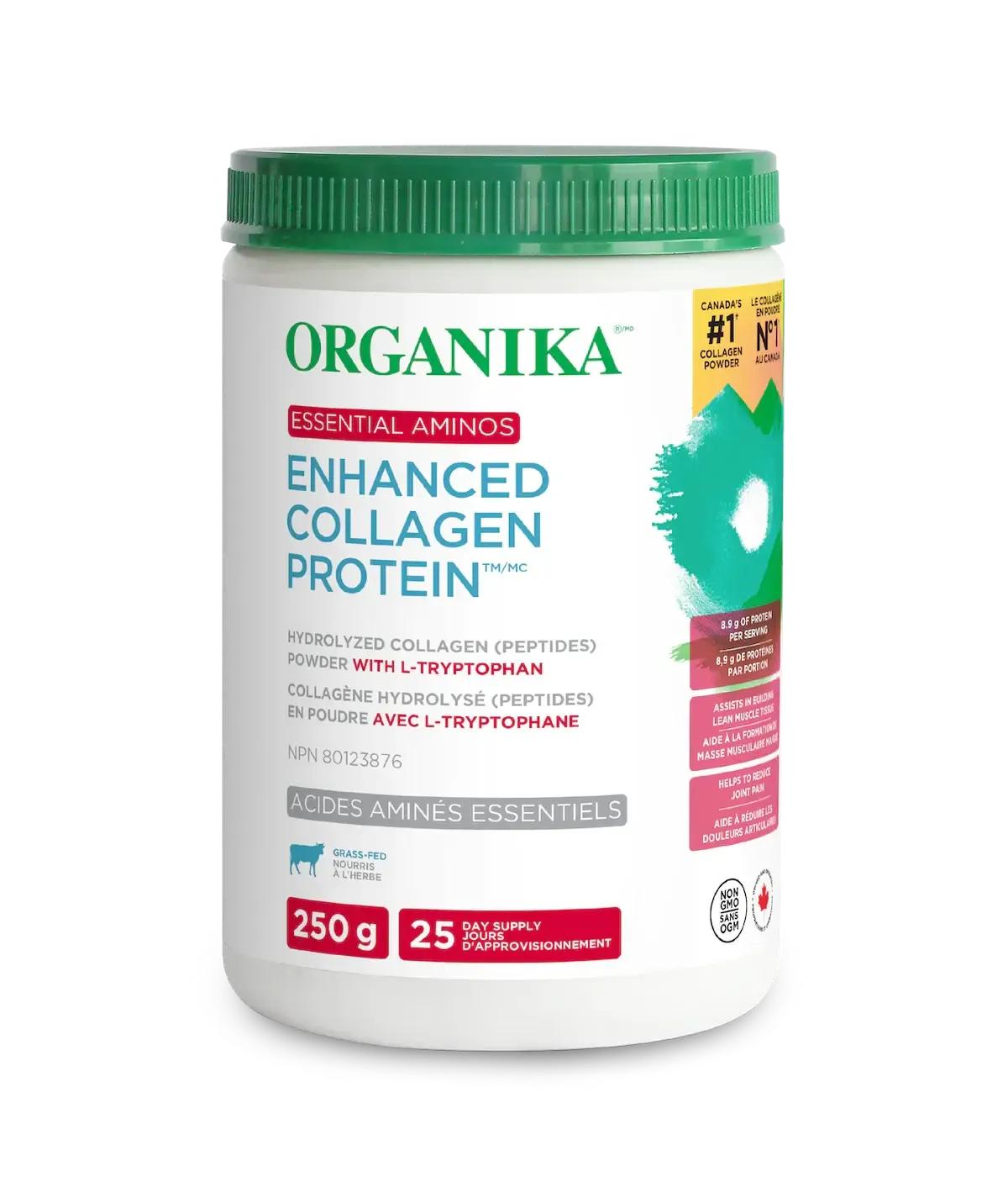 ORGANIKA ENHANCED COLLAGEN ESSENTIAL AMINOS 250G