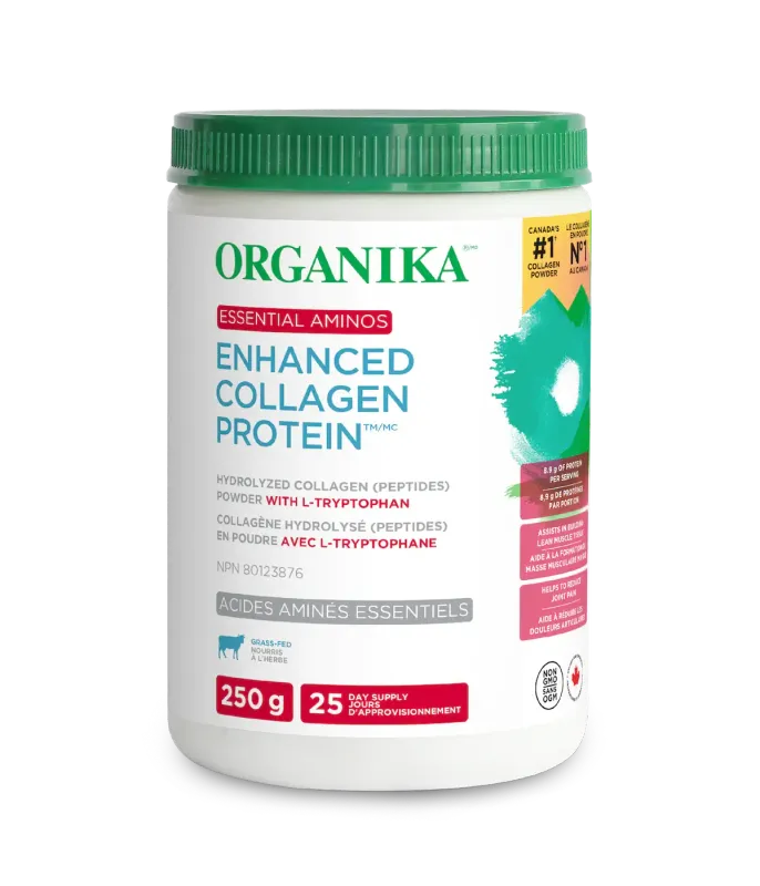 ORGANIKA ENHANCED COLLAGEN ESSENTIAL AMINOS 250G