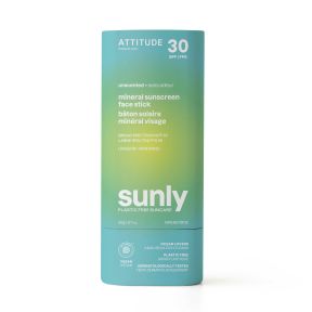 ATTITUDE SUNLY SPF 30 FACE STICK - UNSCENTED 20G