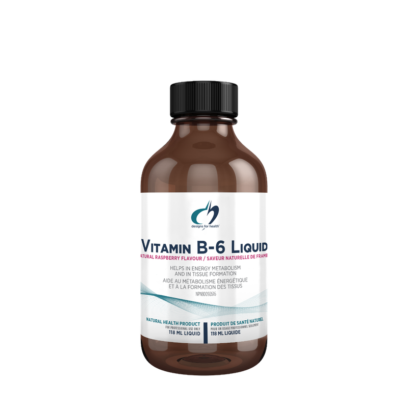 DESIGNS FOR HEALTH VITAMIN B6 LIQUID 4OZ (118ML)