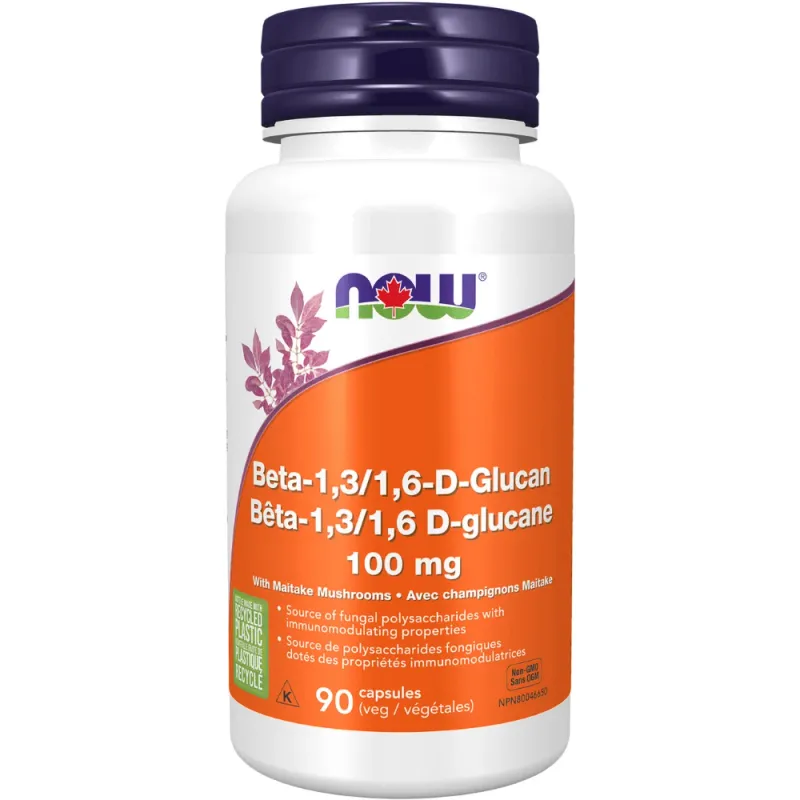 NOW BETA 1 3/1 6 GLUCAN 100MG 90 VCAPS