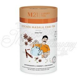 METROPOLITAN TEA M21 SERIES COCHIN MASALA CHAI TEA 24 BAGS