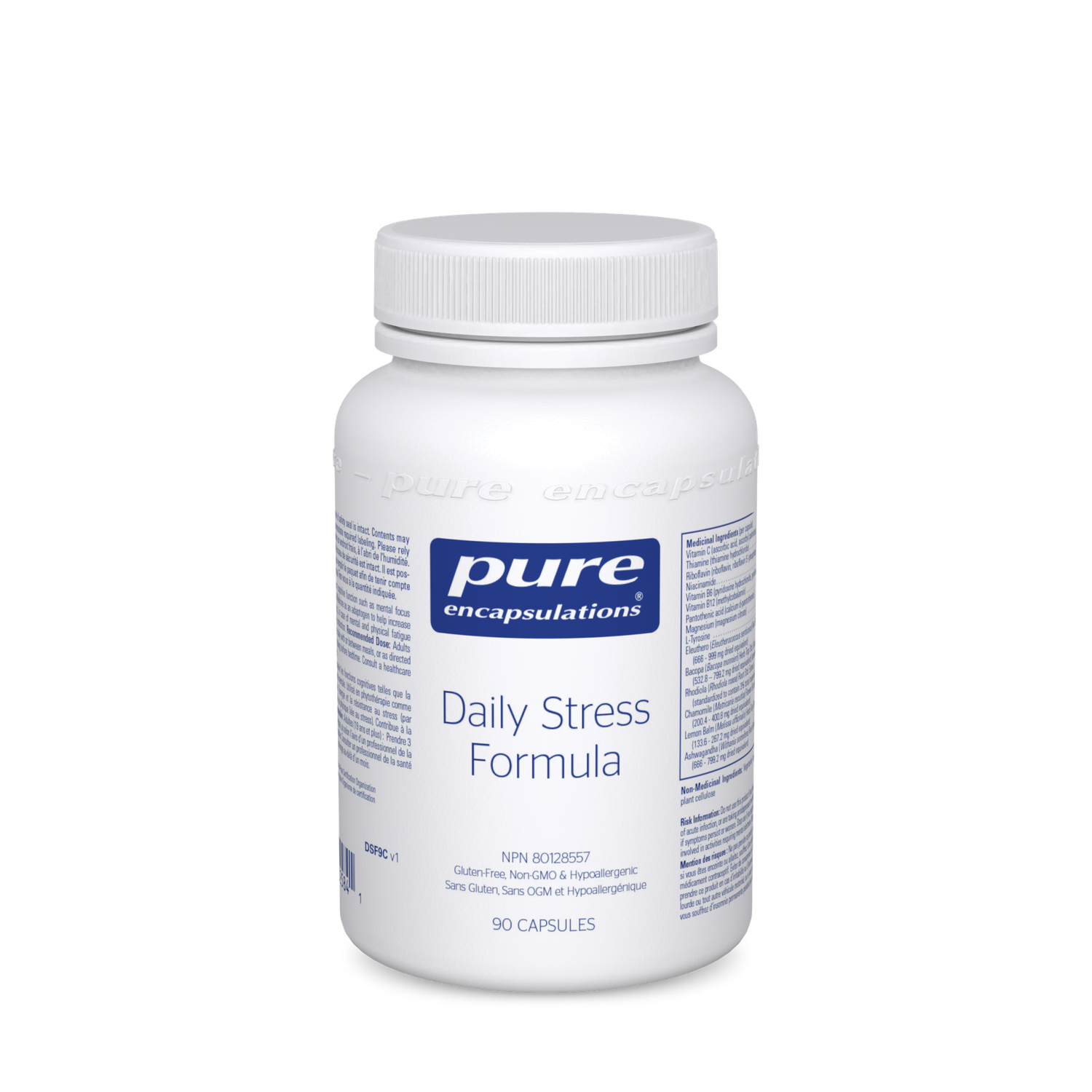PURE ENCAPSULATIONS DAILY STRESS FORMULA 90 CAPS