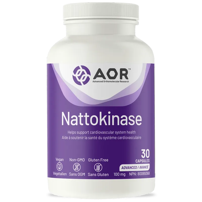 AOR NATTOKINASE 100MG 30 CAPS