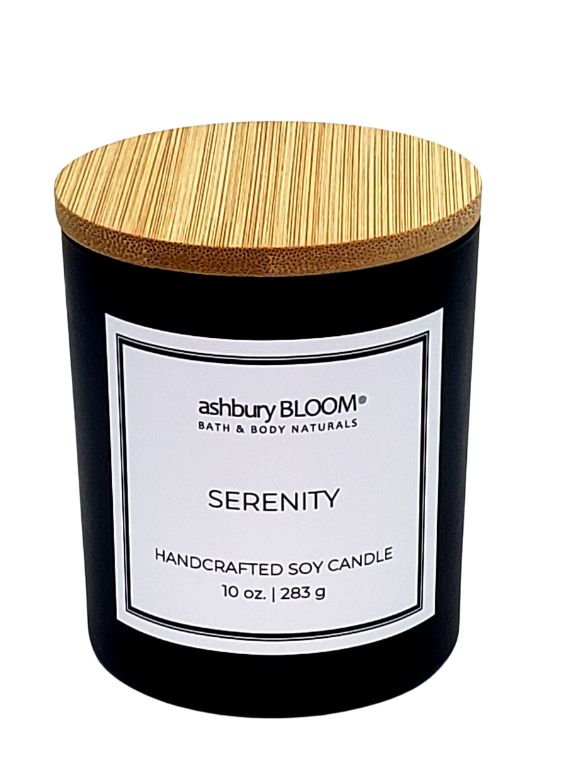 ASHBURY BLOOM SOY WAX CANDLES SERENITY 10oz