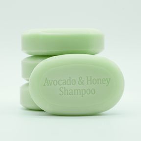 SOAP WORKS AVOCADO &amp; HONEY SHAMPOO BAR 90G