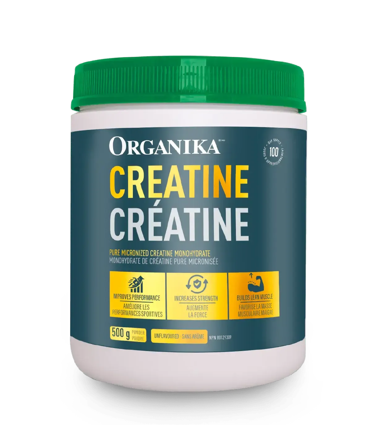 ORGANIKA CREATINE 500G (MICRONIZED MONOHYDRATE)