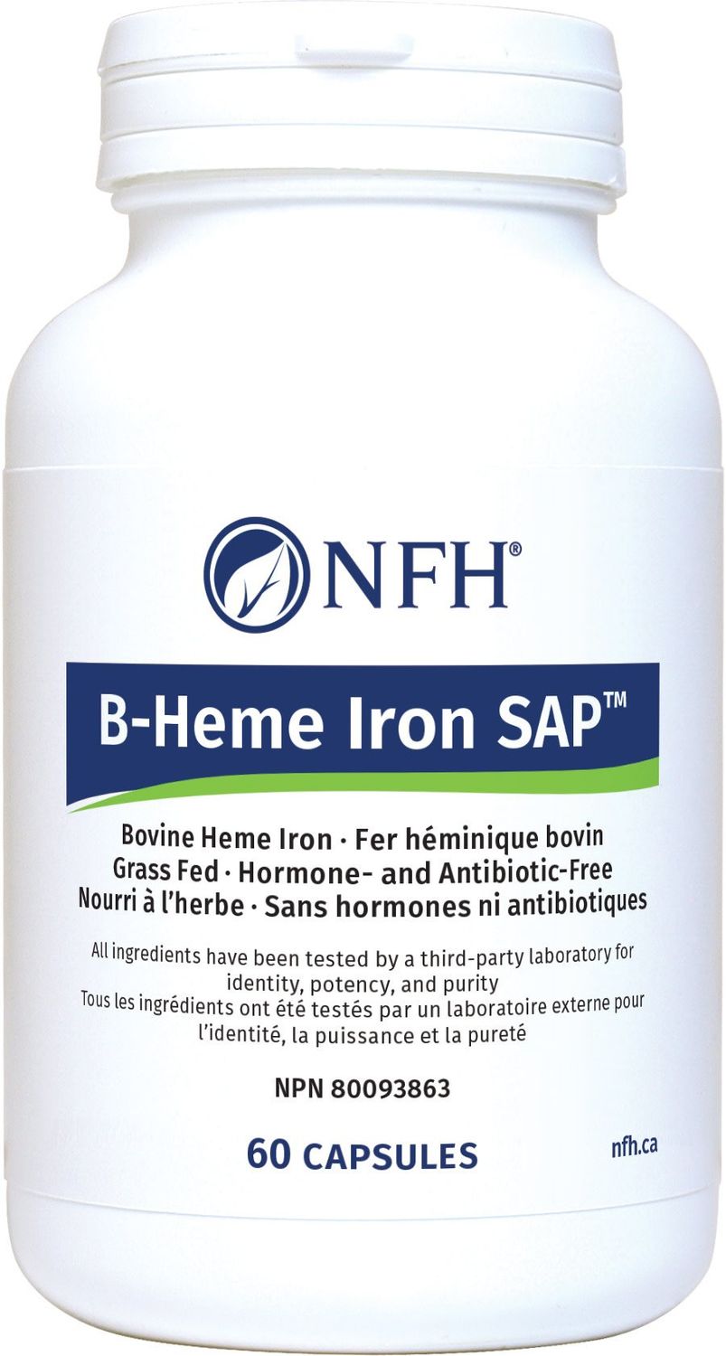 NFH B-HEME IRON SAP 60 CAPS