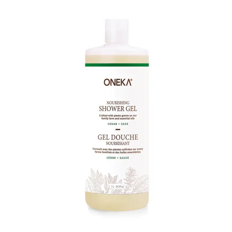 ONEKA SHOWER GEL CEDAR &amp; SAGE 1L