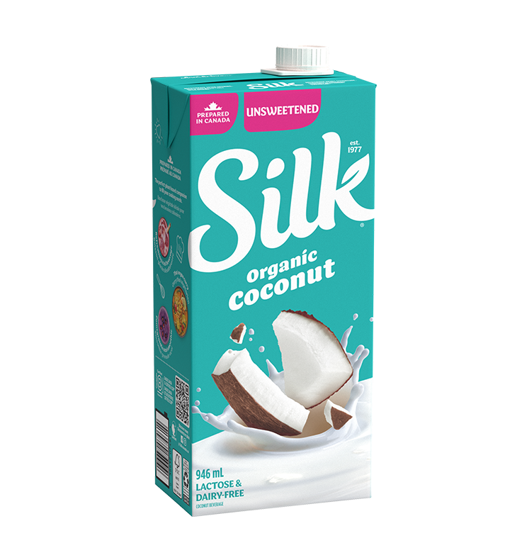 SILK ORGANIC UNSWEETENED COCONUT MILK (SHELF STABLE) 946ML