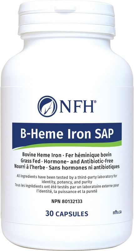 NFH B-HEME IRON SAP 30 CAPS