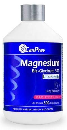 CANPREV MAGNESIUM LIQUID 300 ULTRA GENTLE - BLUEBERRY 500ML