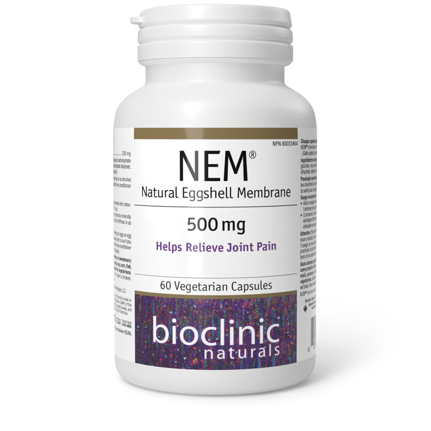 BIO CLINIC NEM 500mg 60 VEG CAPS