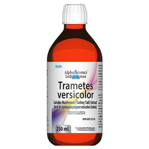 ALPHA SCIENCE LABS CORIOLUS (TURKEY TAIL) EXTRACT 250ML