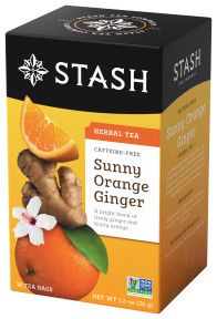 STASH SUNNY ORANGE GINGER 18 BAGS