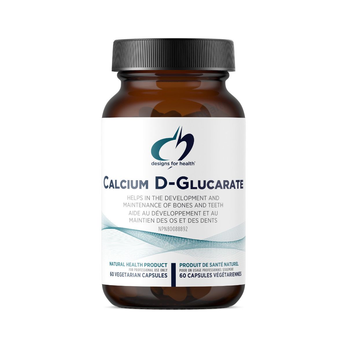 DESIGNS FOR HEALTH CALCIUM D-GLUCARATE 60 CAPS