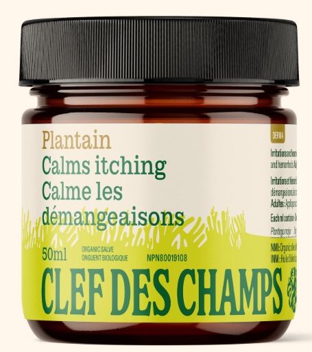 CLEF PLANTAIN SALVE ORGANIC 50ML