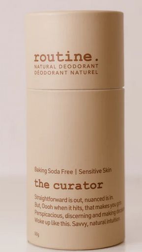 ROUTINE THE CURATOR DEODORANT 50g STICK (BAKING SODA FREE)