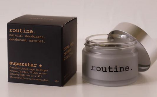 ROUTINE SUPERSTAR DEODORANT 58G (MAGNESIUM &amp; CHARCOAL)